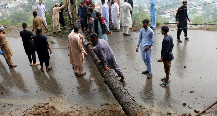 Au Pakistan, la mousson fait plus de 160 morts en 24 heures