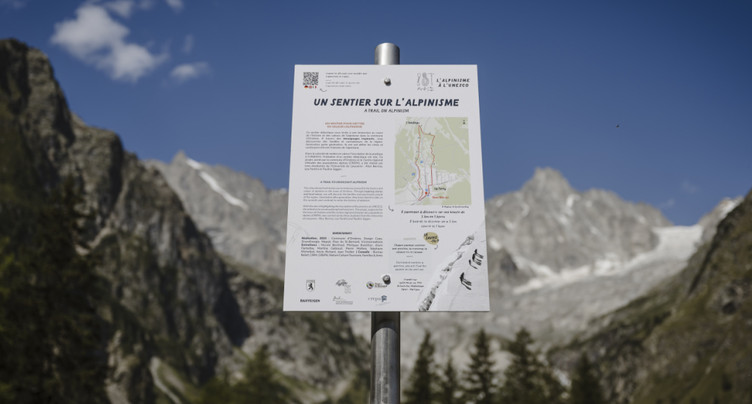 La Fouly: un sentier pour rappeler une inscription à l'UNESCO