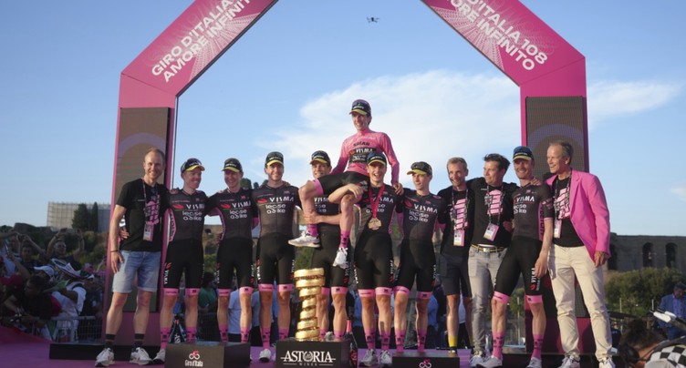 Le Tour d'Italie 2026 partira de Bulgarie