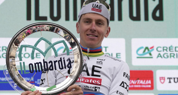 Tadej Pogacar pour égaler Fausto Coppi en Lombardie