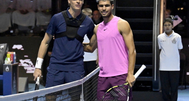 Sinner et Alcaraz en exhibition en Corée du Sud en janvier