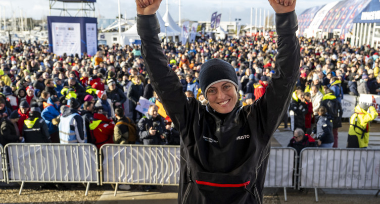 Justine Mettraux nommée marin féminine de l'année