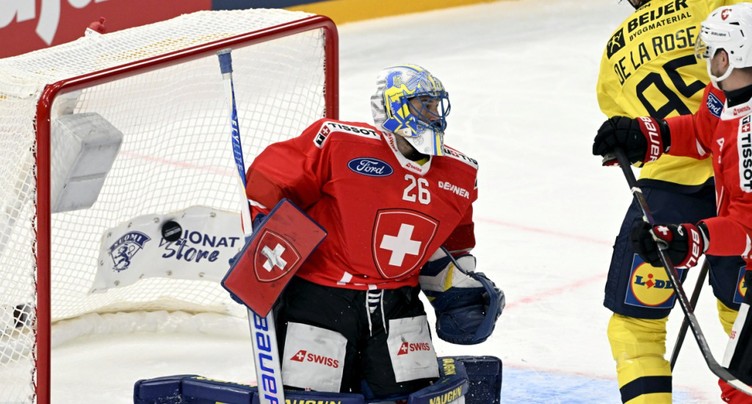 La Suisse malmenée par la Suède (8-3)