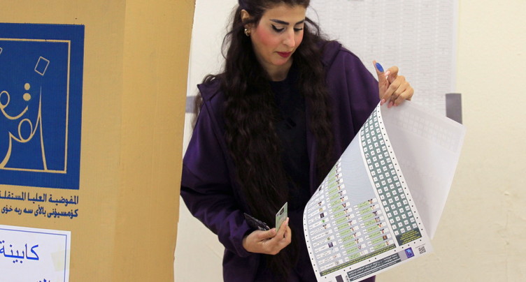 Les Irakiens aux urnes pour élire un nouveau Parlement