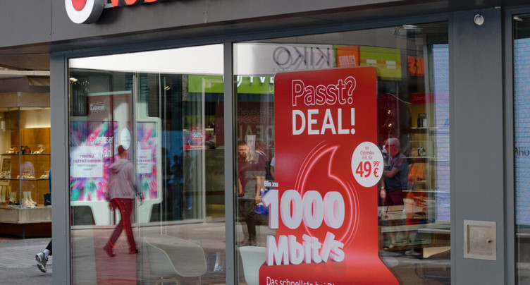 Vodafone dopé par son rebond en Allemagne au premier semestre