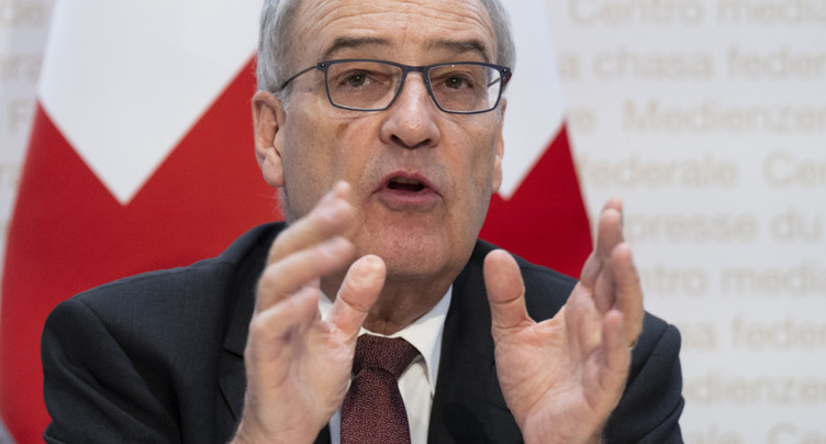 « Une très bonne discussion » sur les droits de douane, dit Parmelin