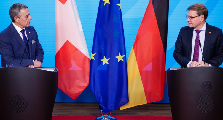 Ignazio Cassis a rencontré son homologue allemand à Berlin