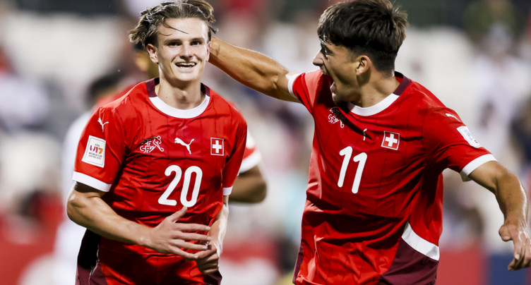 La Suisse M17 en 8es de finale au Qatar