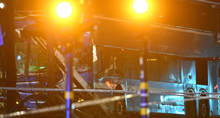 Plusieurs personnes meurent renversées par un bus à Stockholm