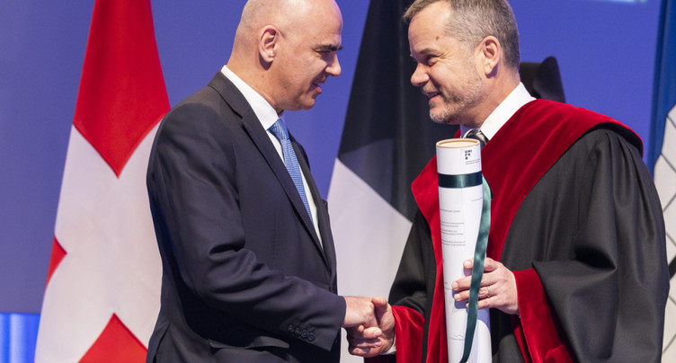 Alain Berset docteur honoris causa de l'Université de Fribourg