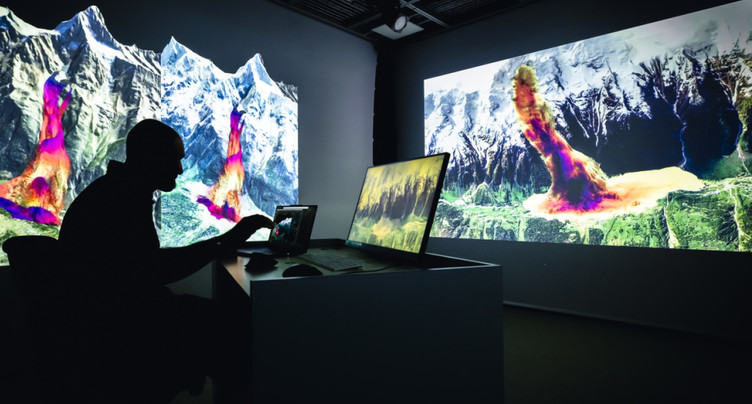 Un modèle permet de simuler en 3D des éboulements en montagne