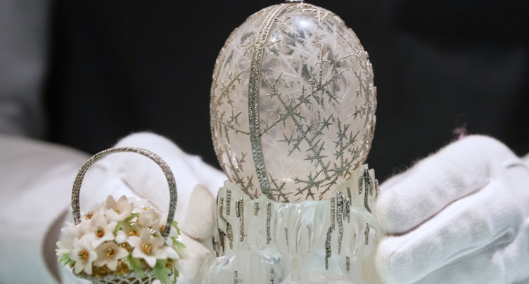 L'OEuf d'Hiver Fabergé aux enchères, record de prix attendu