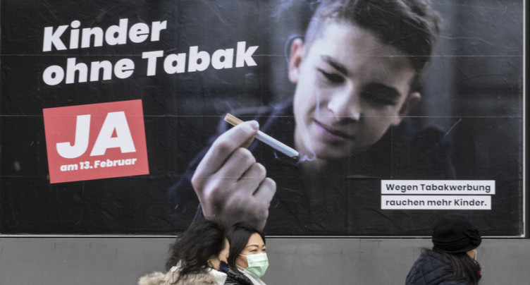 La publicité pour le tabac interdite dès 2027 en Suisse