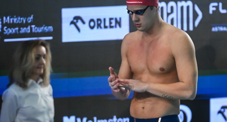 Noè Ponti en argent sur le 100 m papillon