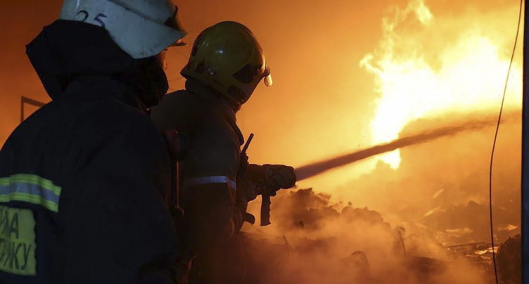 Frappes massives de drones et de missiles russes