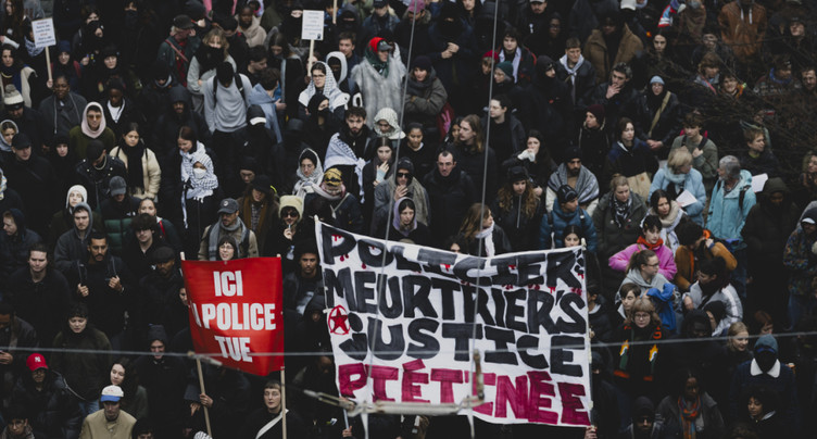 Lausanne: Quelque 1000 manifestants dans un cortège antiraciste