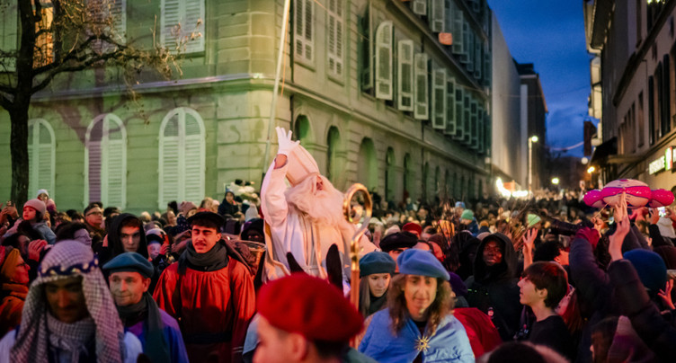 Saint Nicolas attire plus de 30'000 personnes à Fribourg