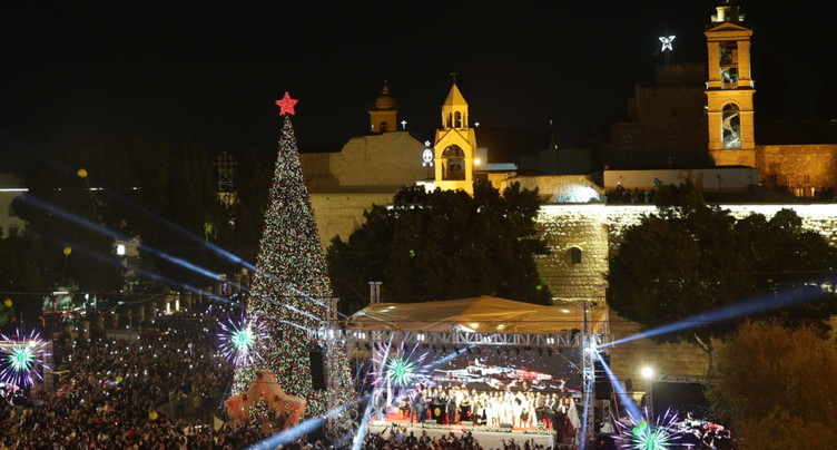 Bethléem s'illumine et retrouve un peu de joie à l'approche de Noël