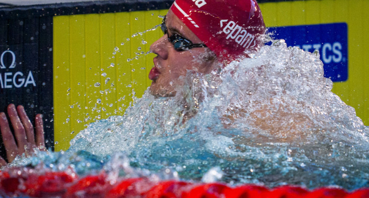 Le relais 4x50 4 nages masculin en finale