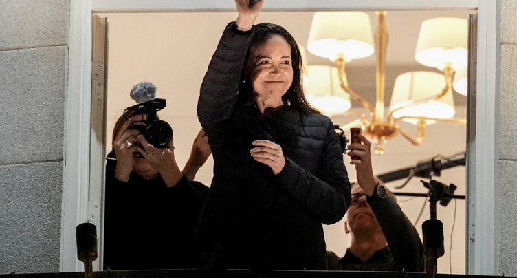 L'opposante vénézuélienne Machado réapparaît à Oslo