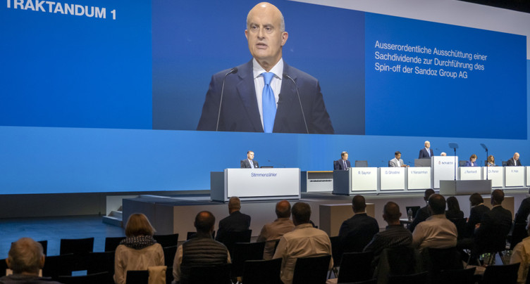 Le président de Sandoz candidat à la présidence de SGS