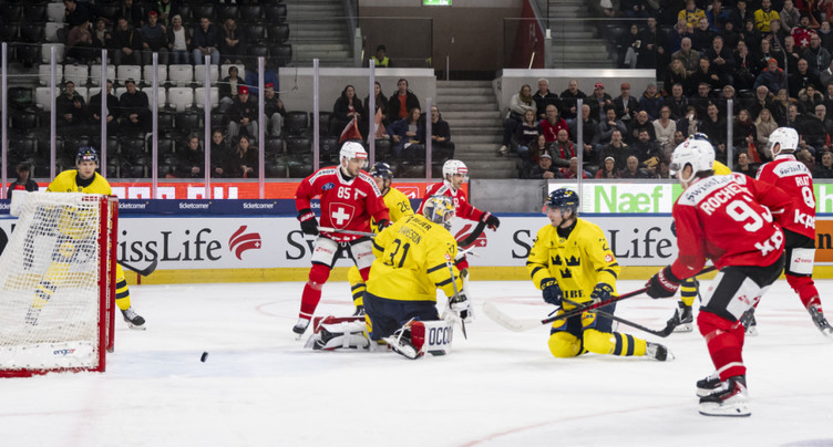 La Suisse battue par la Suède