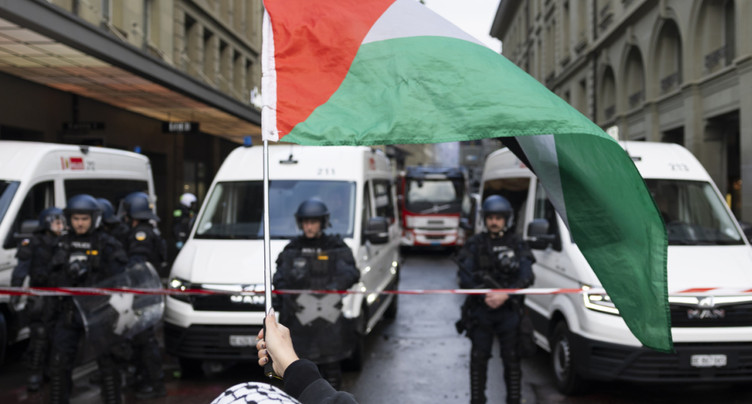 Manifestation pro-Gaza: Amnesty blâme la police bernoise