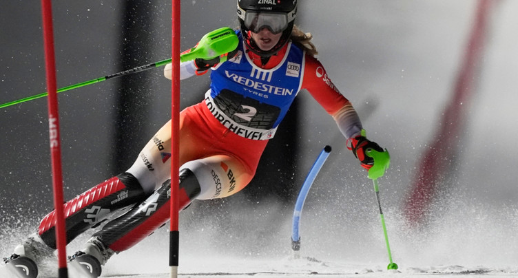 Slalom de Courchevel: Rast derrière l'intouchable Shiffrin