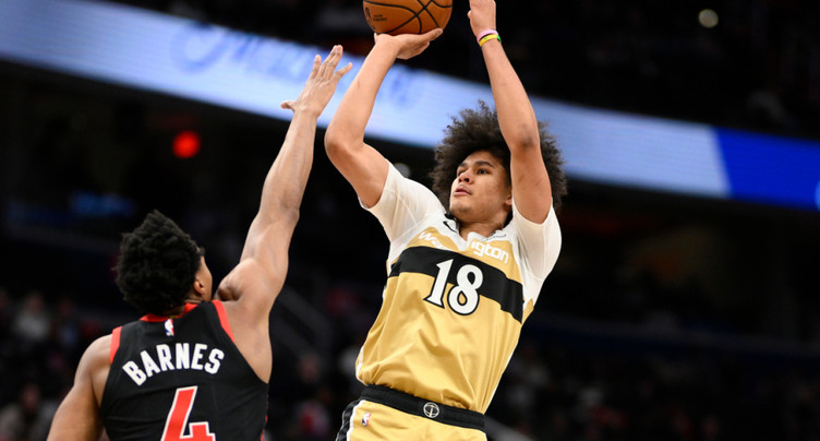 Kyshawn George décisif, les Wizards victorieux