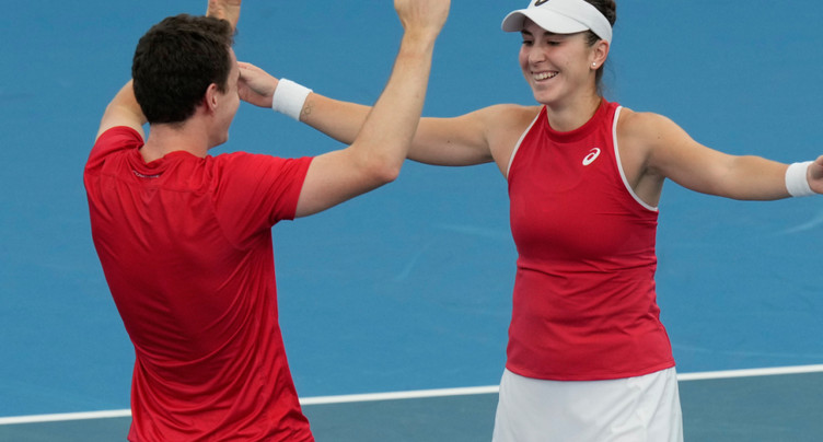 Le duo Bencic/Paul envoie la Suisse en finale de la United Cup