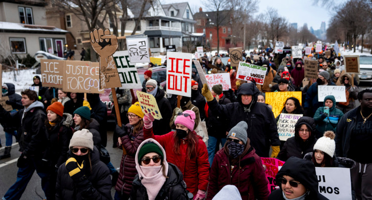 Femme abattue par l'ICE: week-end de protestations aux Etats-Unis