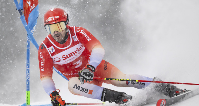 A Adelboden, Loïc Meillard vise un premier podium en slalom