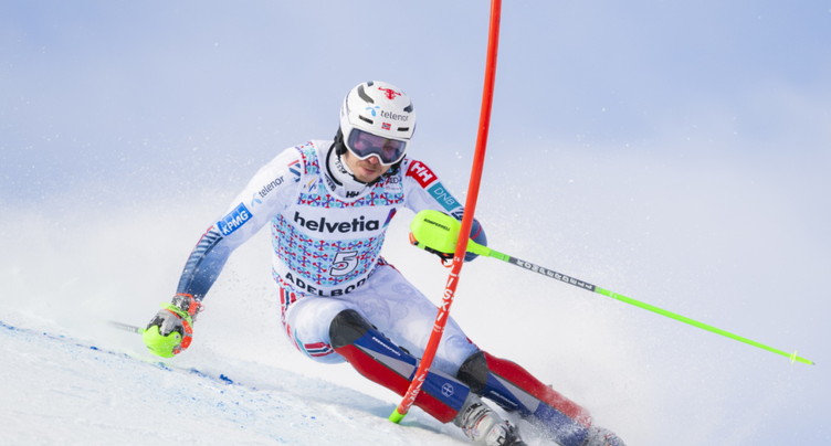 Slalom: Kristoffersen mène le bal, Meillard 5e