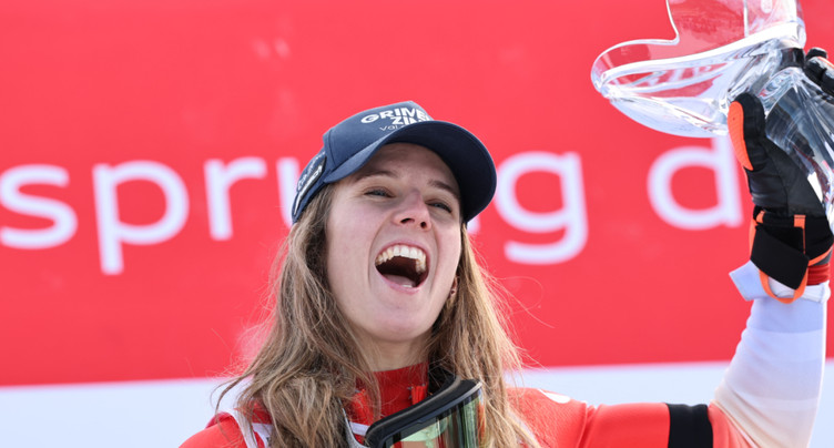 Camille Rast vise le podium sur le slalom de Flachau