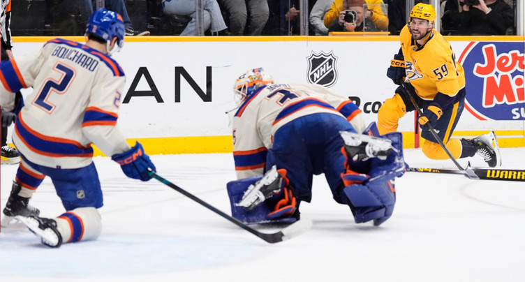 NHL: Roman Josi réalise un doublé avec les Predators