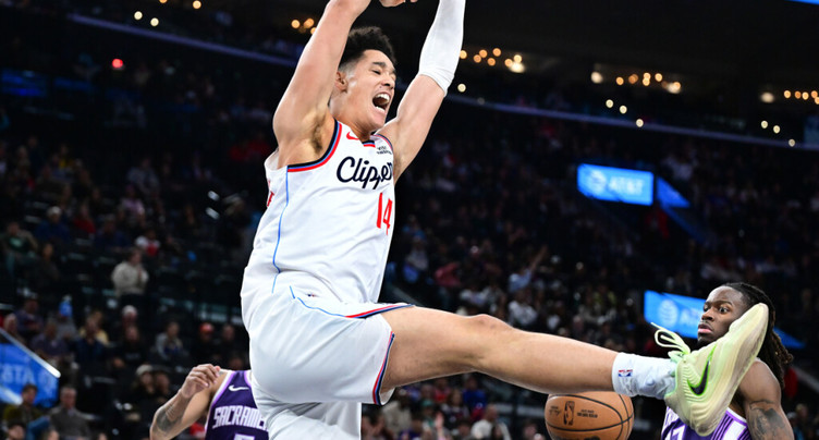 NBA:Les Suisses Niederhäuser et George ont brillé lors de leur duel