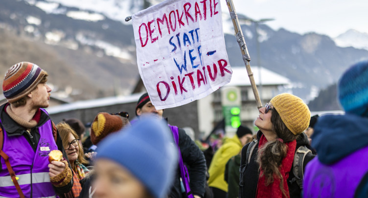 Trump donne un coup de pouce à la manifestation contre le WEF