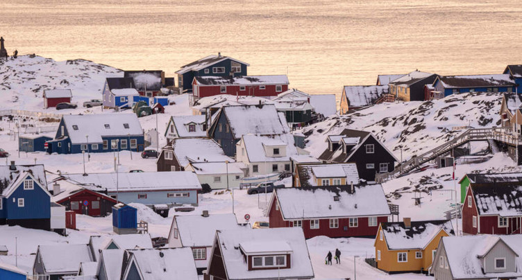 Coup d'envoi d'une manifestation « Le Groenland n'est pas à vendre »
