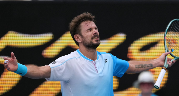 Wawrinka passe le 1er tour à Melbourne