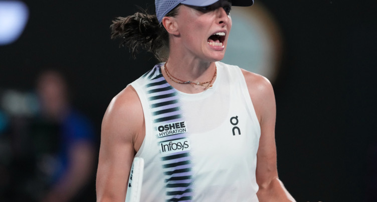 Swiatek bataille pour passer le 1er tour