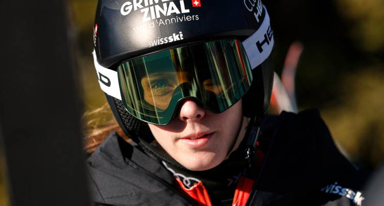 Camille Rast 2e du géant derrière la patronne Julia Scheib