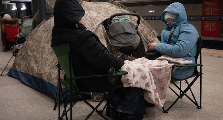 600'000 personnes ont quitté Kiev, privée de chauffage