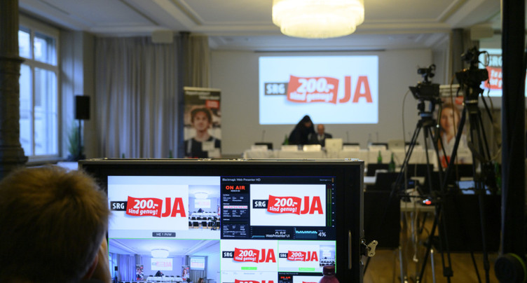 Une légère majorité favorable à une baisse de la redevance SSR