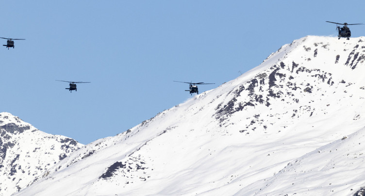 Le président américain Donald Trump a atterri à Zurich