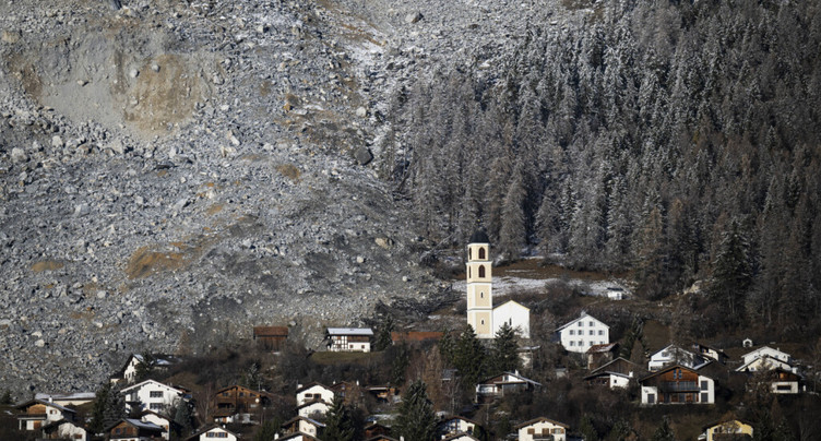 Les autorités lèvent l'évacuation de Brienz (GR) dès lundi