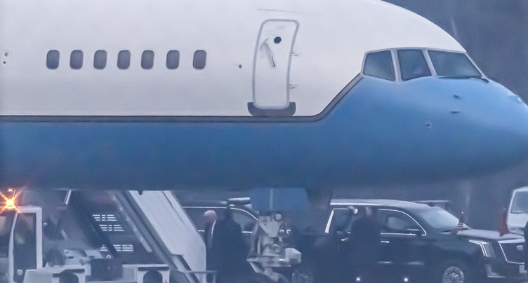 Donald Trump a quitté Davos à destination de l'aéroport de Zurich