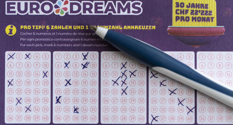 Personne ne décroche la bonne combinaison à l'Eurodreams