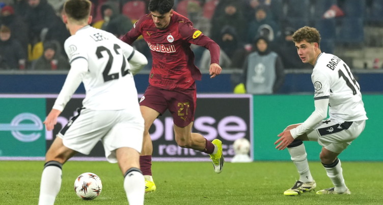 Europa League: Bâle n'a pas eu voix au chapitre à Salzbourg