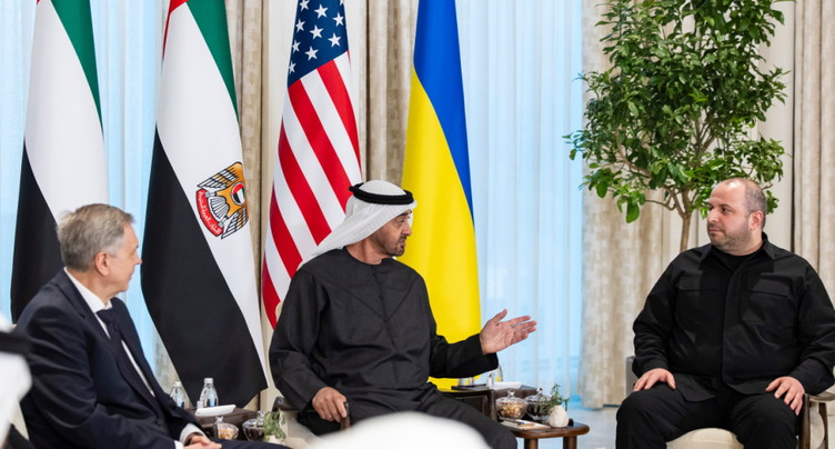 Ukrainiens, Russes et Américains réunis à Abou Dhabi