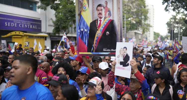 Venezuela: grande manifestation pour la libération de Maduro